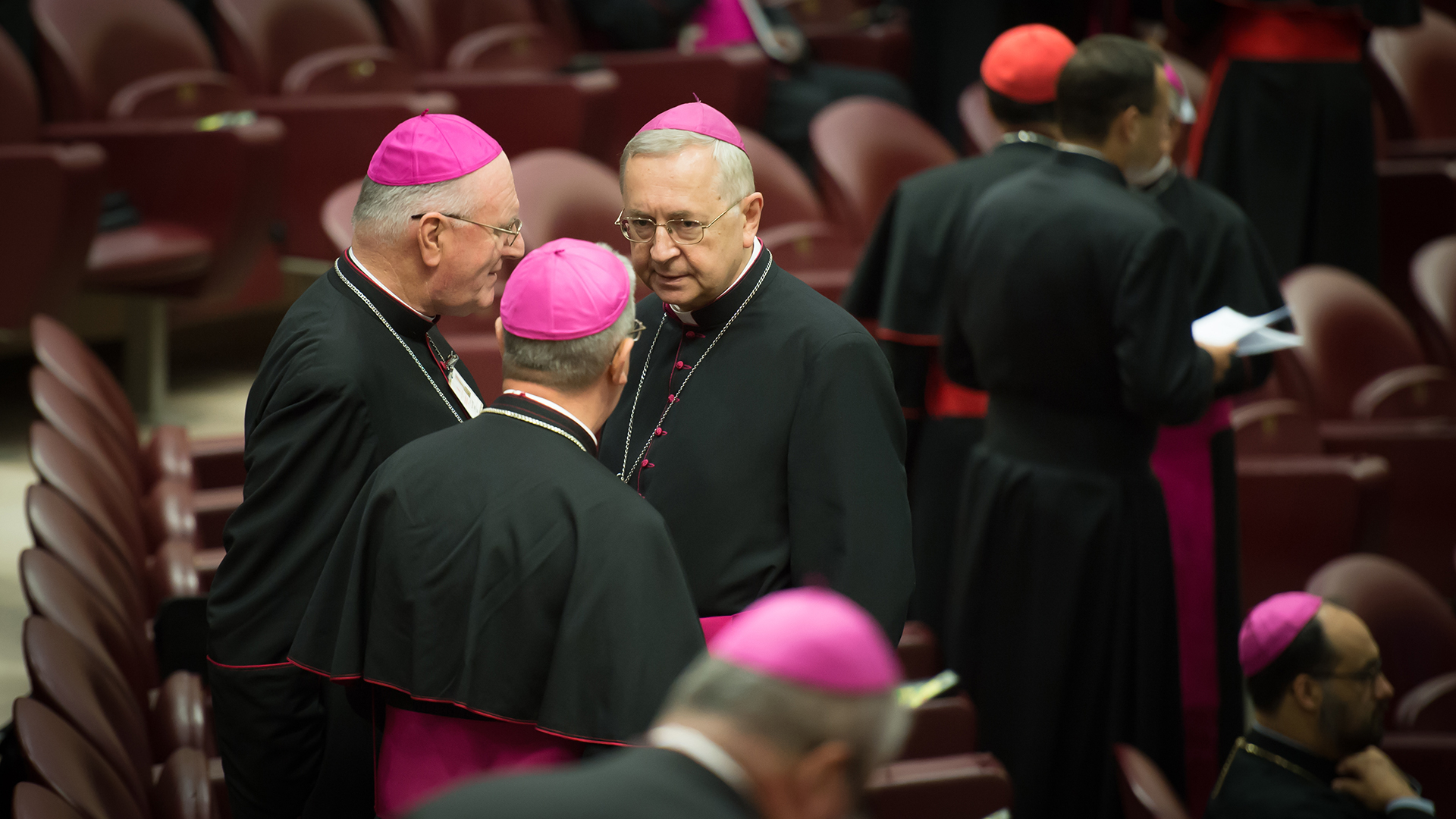 L'Aula dans laquelle se déroulait les débat a pris des allures de parlement (Photo: flick/catholicism/CC BY-NC-SA 2.0)